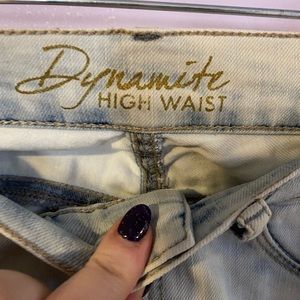 Dynamite size 28 light wash denim barely used still super soft